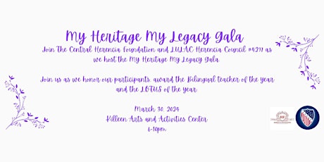 My Heritage My Legacy Gala