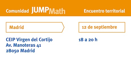 Imagen principal de Encuentro Territorial JUMP Math en Madrid