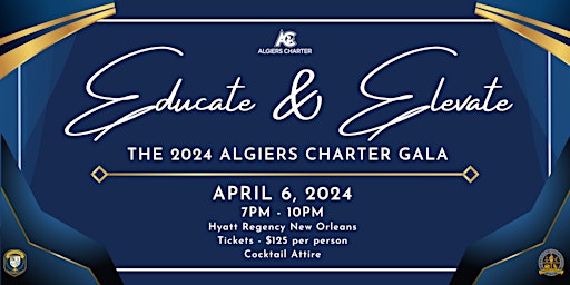 Hauptbild für 2024 Algiers Charter Gala