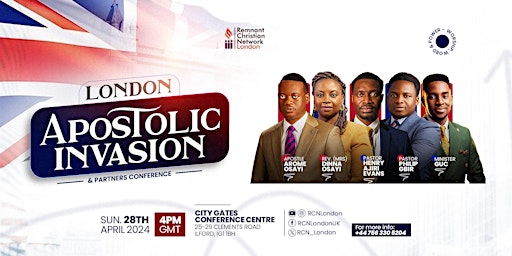 Imagem principal do evento London Apostolic Invasion