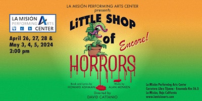 Little Shop of Horrors Encore -  Saturday primary image