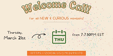 Welcome Call for New & Curious Oilers!