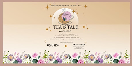 Tea & Talk: Rise and Thrive Survivors of Childhood Sexual Abuse