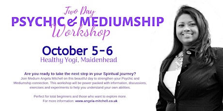 Two day Psychic & Mediumship Workshop primary image
