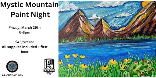 Immagine principale di Mountain Paint Night 