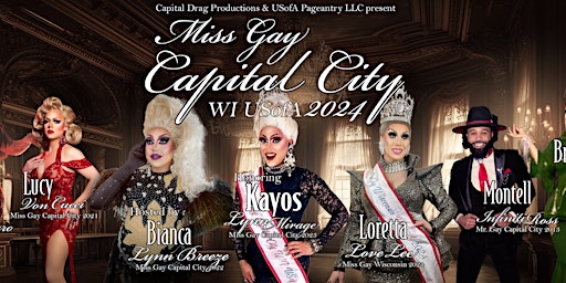 Imagem principal de Miss Gay Capital City Wisconsin 2024