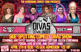 Imagem principal do evento The Divas Down Under "Side-Splitting Comedy" Drag Show