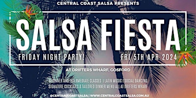 Salsa Fiesta at Drifter's Wharf | Friday 5th April primary image