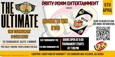 Imagen principal de Drrty DeNim's - Ultimate Uno Tournament