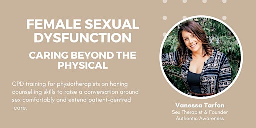 Hauptbild für Female Sexual Dysfunction: Caring beyond the physical