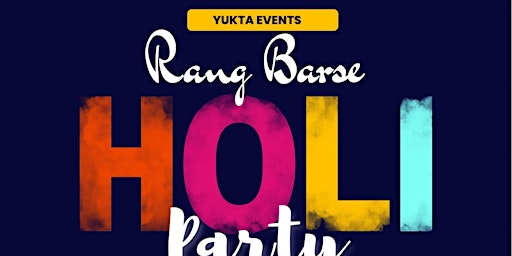 Hauptbild für Holi Event Rang-Barse