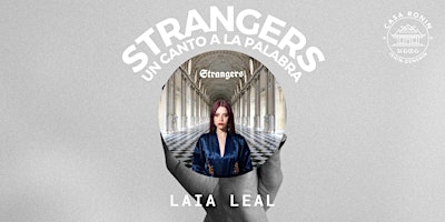 Imagen principal de Concierto: Strangers: Un canto a la palabra