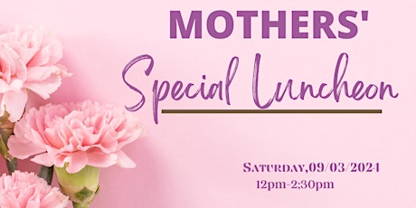 Mothers' Special Luncheon. primary image