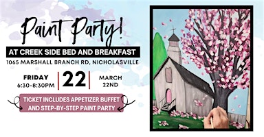 Hauptbild für PAINT PARTY AT CREEK SIDE BED AND BREAKFAST!