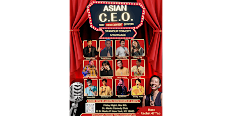 Asian C.E.O. Monthly [English] Standup Comedy Showcase primary image