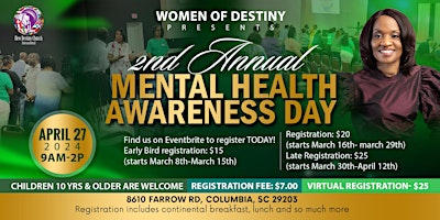 2nd Annual Mental Health Awareness day primary image