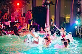 Imagen principal de The music event night at the swimming pool was extremely exciting