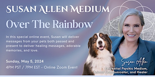 Image principale de Over the Rainbow with Susan Allen Medium