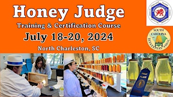Honey Judge Training & Certification, SOUTH CAROLINA (Levels 1-3) primary image