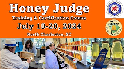 Honey Judge Training & Certification, SOUTH CAROLINA (Levels 1-3)