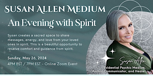 Primaire afbeelding van An Evening with Spirit and Susan Allen Medium