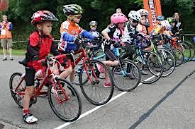 Imagem principal de The cycling competition event for children was extremely exciting