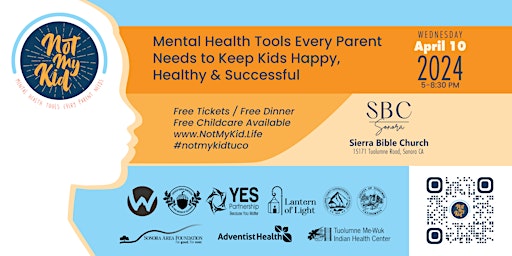 Imagem principal do evento Not My Kid: Mental Health Tools Every Parent Needs