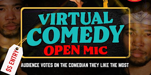 Imagem principal de Virtual Comedy Open Mic