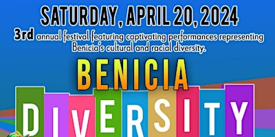 Imagem principal do evento 3rd Annual Benicia Diversity Festival