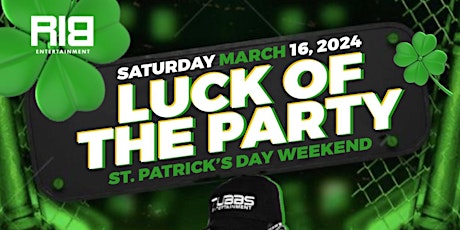 LUCK OF THE PARTY☘️  primärbild