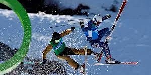 The skiing competition event was extremely exciting  primärbild