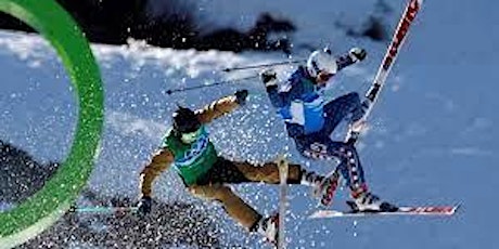 The skiing competition event was extremely exciting