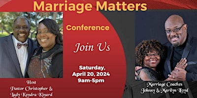 Primaire afbeelding van MSWAM Marriage Matters Conference 2024