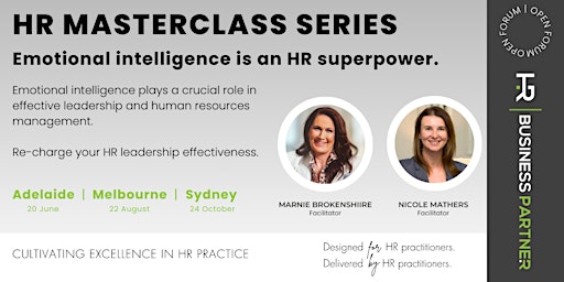 HR Masterclass | Emotional Intelligence for HR | Sydney