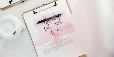 Hauptbild für Beginner Calligraphy Workshop with Hand Lettered Love by Bev