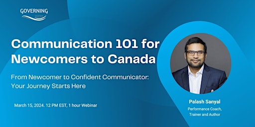 Imagem principal de Communication 101 for Newcomers to Canada