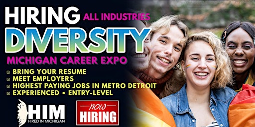 Primaire afbeelding van Detroit Diversity Job Fair 2024