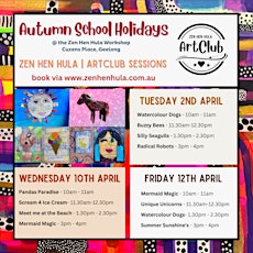 Zen Hen Hula | ARTCLUB | School Holiday Sessions | Autumn 2024