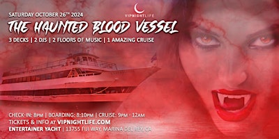 Primaire afbeelding van Marina Del Rey Halloween Haunted Blood Vessel Cruise