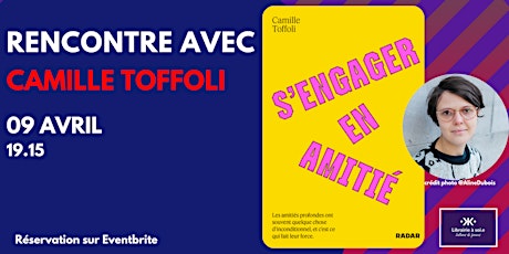 Imagen principal de Rencontre avec Camille Toffoli pour "S'engager en amitié"