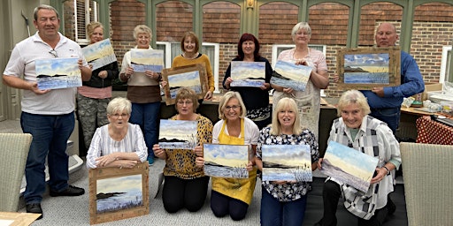 Learn watercolour painting one day workshop East Sussex