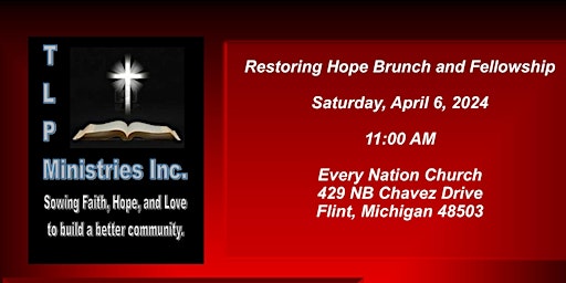 Imagem principal do evento Restoring Hope Brunch and Fellowship