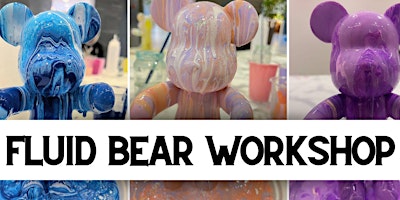 Imagem principal do evento Fluid Bear Painting Workshop- Baltimore