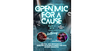 Primaire afbeelding van Open Mic for a Cause