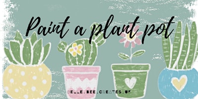 Image principale de Spring plant pot painting workshop