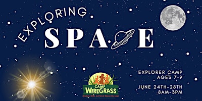 Imagen principal de Camp Wiregrass: Exploring Space (Ages 7-9)