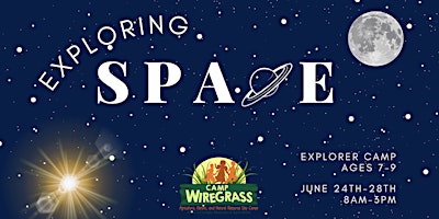 Primaire afbeelding van Camp Wiregrass: Exploring Space (Ages 7-9)