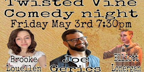 5/3 Comedy Night at Twisted Vine