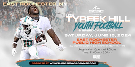 Tyreek Hill Youth Football Camp: EAST ROCHESTER, NY