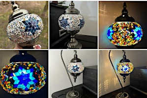 Garden City Mosaic Lamps & Candleholders at Straight Farmhouse Museum primary image